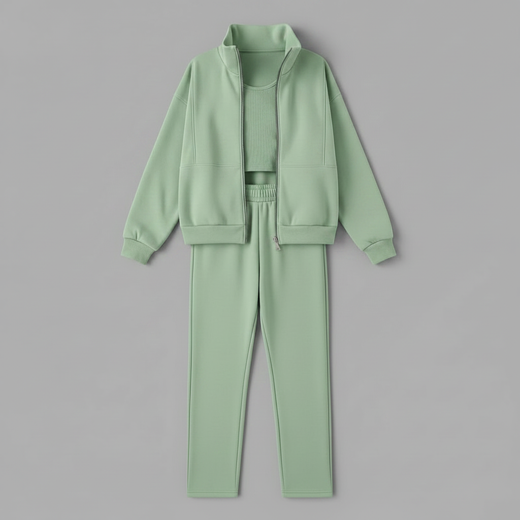 Women's Tracksuit Set | Comfortable Fit Jogging Suit for Ladies
