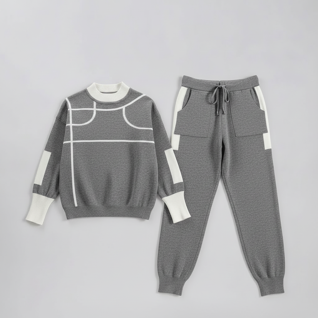 Lounge Set | Women's Loungewear Two-Piece Sports Set