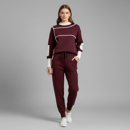Lounge Set | Women's Loungewear Two-Piece Sports Set