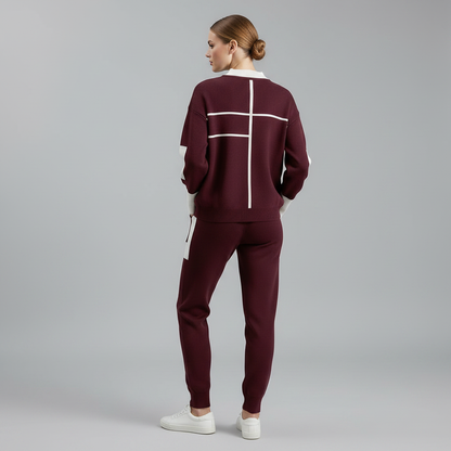 Lounge Set | Women's Loungewear Two-Piece Sports Set