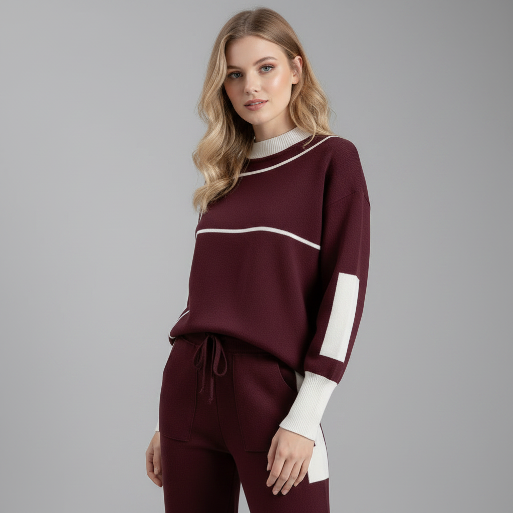 Lounge Set | Women's Loungewear Two-Piece Sports Set