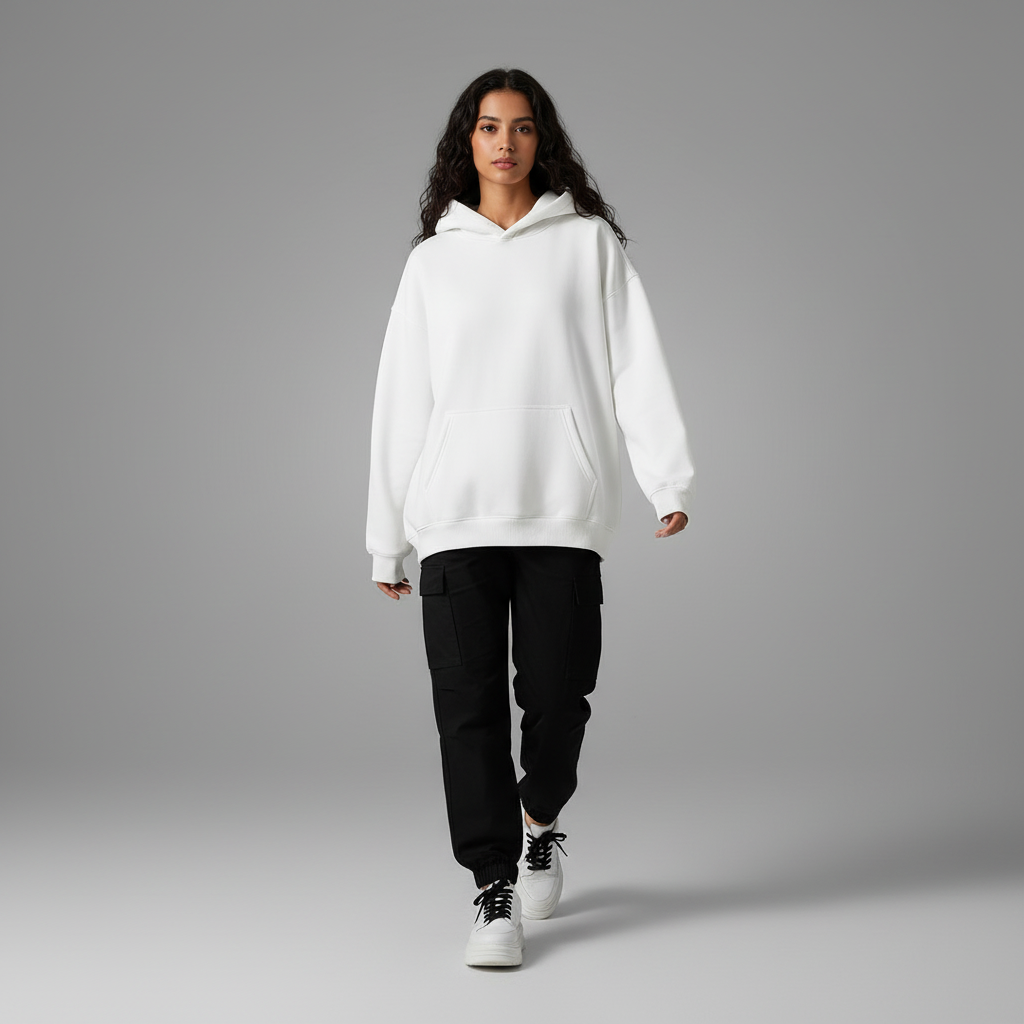 Comfort Fit Hoodie | Casual Cotton Pullover