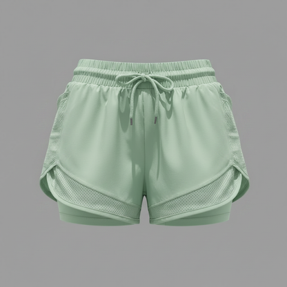 High-Waist Breathable Quick-Dry Fitness Shorts | Gym Shorts Women
