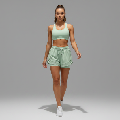 High-Waist Breathable Quick-Dry Fitness Shorts | Gym Shorts Women