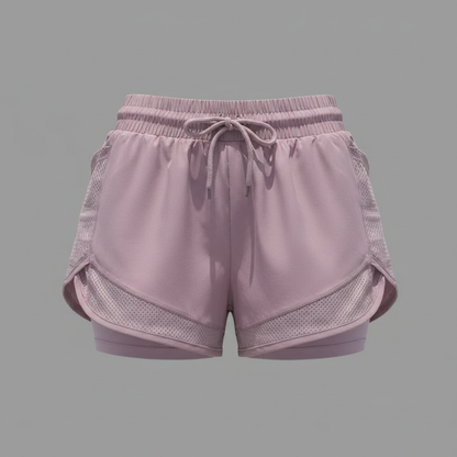 High-Waist Breathable Quick-Dry Fitness Shorts | Gym Shorts Women