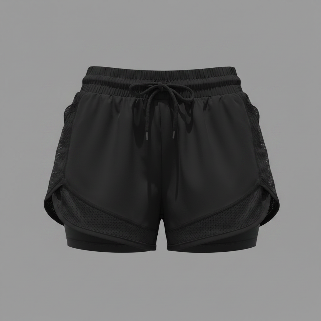 High-Waist Breathable Quick-Dry Fitness Shorts | Gym Shorts Women