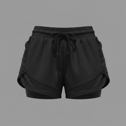 High-Waist Breathable Quick-Dry Fitness Shorts | Gym Shorts Women