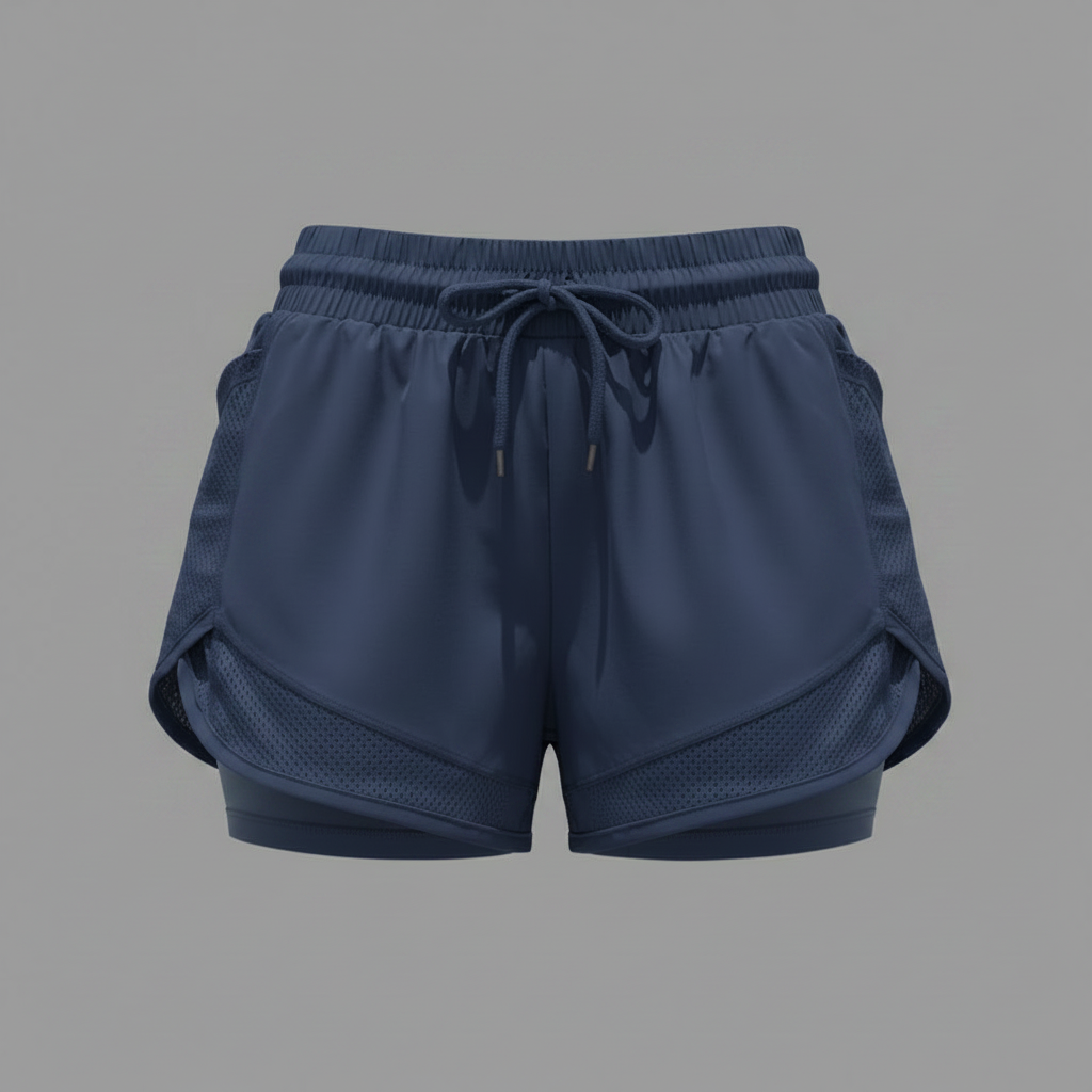 High-Waist Breathable Quick-Dry Fitness Shorts | Gym Shorts Women