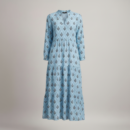 Women's Geometric Tiered Maxi Dress | Summer Dresses