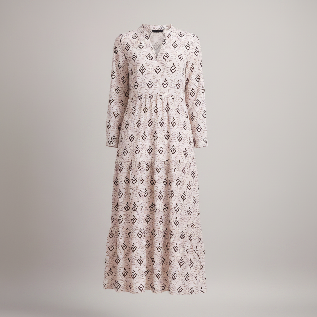 Women's Geometric Tiered Maxi Dress | Summer Dresses