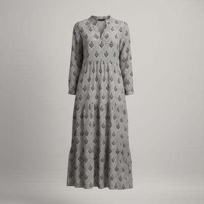 Women's Geometric Tiered Maxi Dress | Summer Dresses