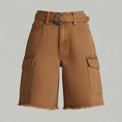 Retro Denim Shorts | Women's Loose Fit Jean Shorts