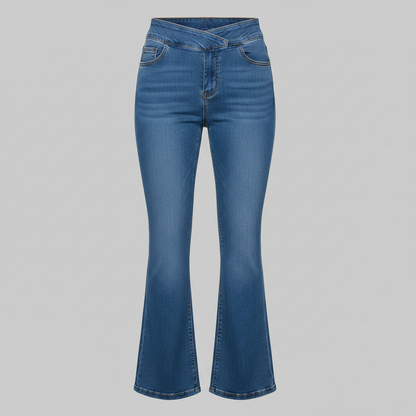 Helena | Women's High Waist Flared Jeans