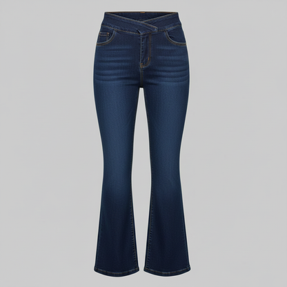Helena | Women's High Waist Flared Jeans