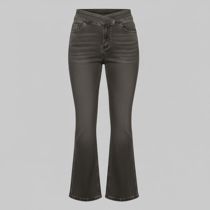 Helena | Women's High Waist Flared Jeans