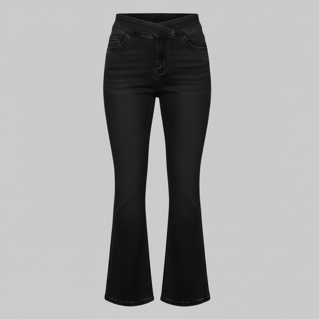 Helena | Women's High Waist Flared Jeans