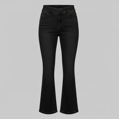 Helena | Women's High Waist Flared Jeans